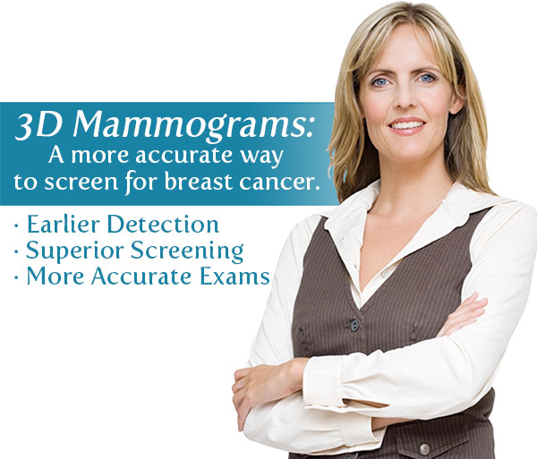 Diagnostic Radiology Associates (DRA) offers 3D Mammograms.